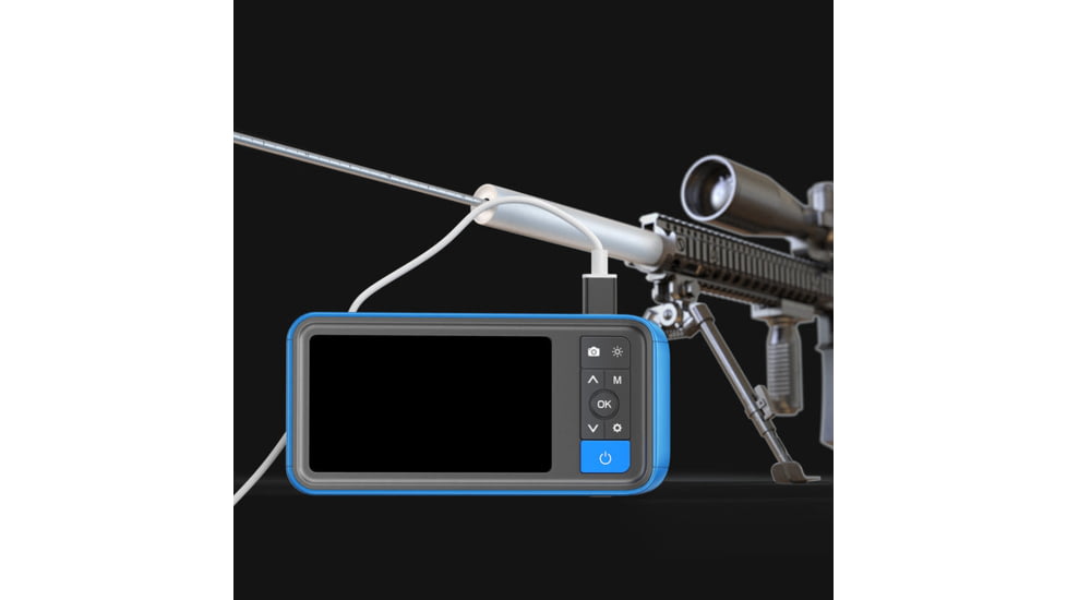 Teslong 26in Rigid Rifle Borescope w/HD Screen, Black / Blue / Mettalic Grey, TNTG450H