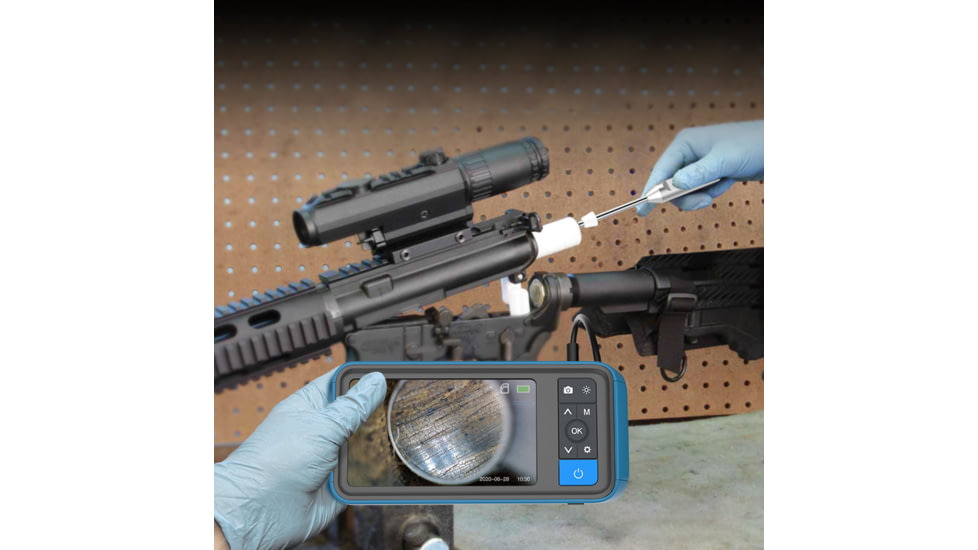 Teslong 26in Rigid Rifle Borescope w/HD Screen, Black / Blue / Mettalic Grey, TNTG450H