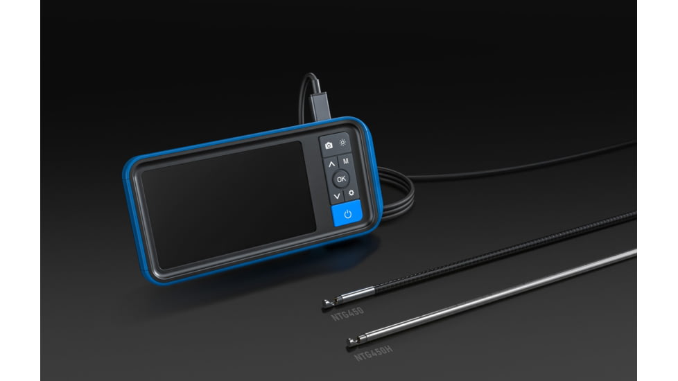 Teslong 26in Rigid Rifle Borescope w/HD Screen, Black / Blue / Mettalic Grey, TNTG450H