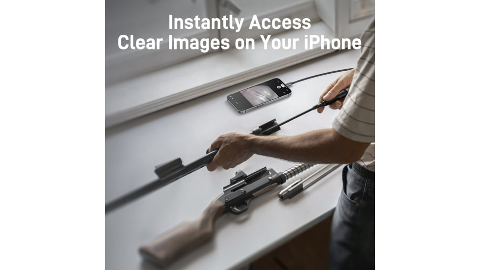 Teslong NTG100-C 45-Inch Flexible USB-C Borescope, Black, TSNTG100-C