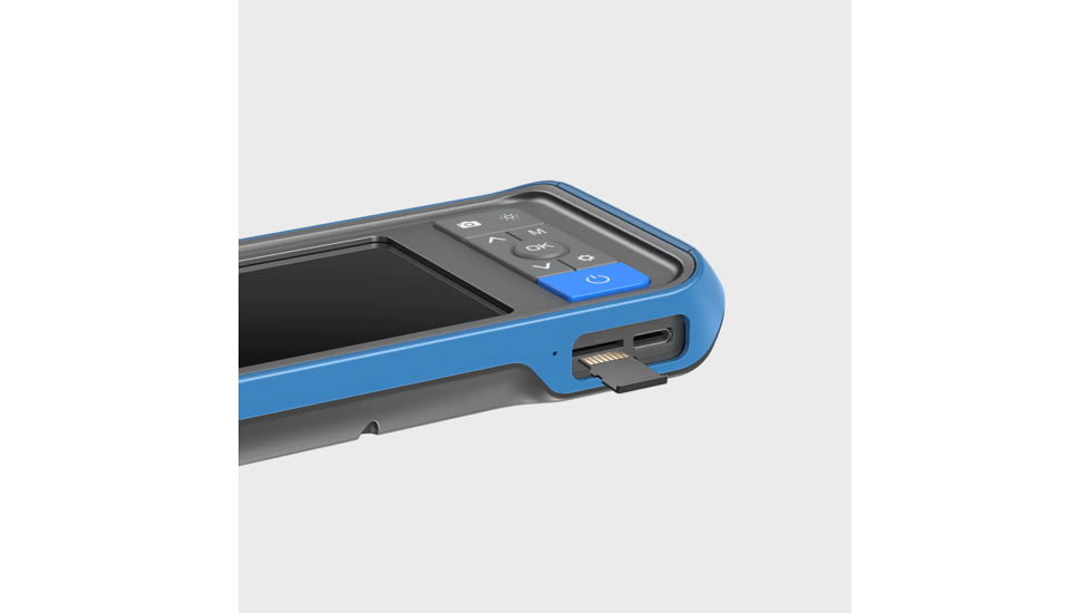 Teslong NTG200H Focus &amp; Fold Rifle Borescope w/ 4.5in IPS Screen, Blue/Metalic Grey, NTG200H + MS450
