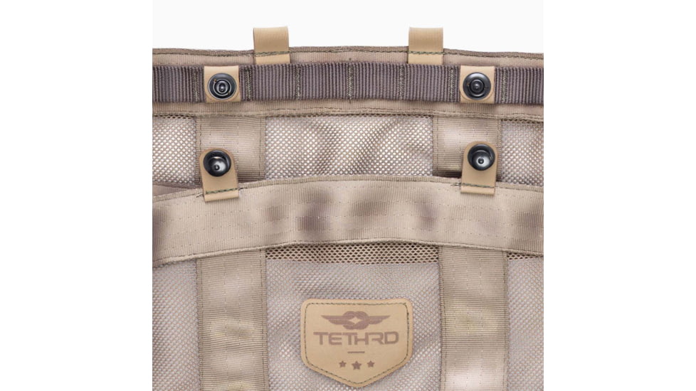 Tethrd Carnivore Saddle Two Panel, Regular, 1102924