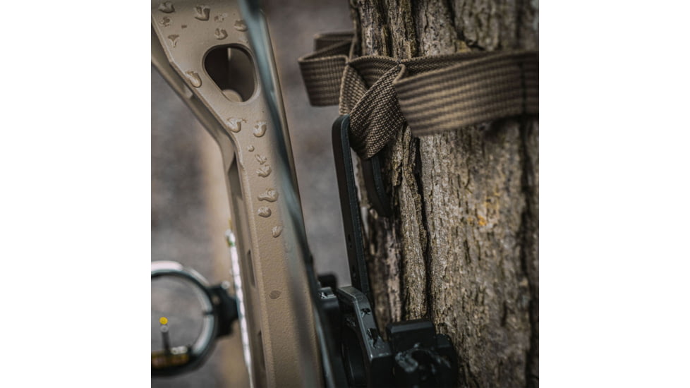 Tethrd Quick Draw Bow Hook, Black, QUIK-DRAW