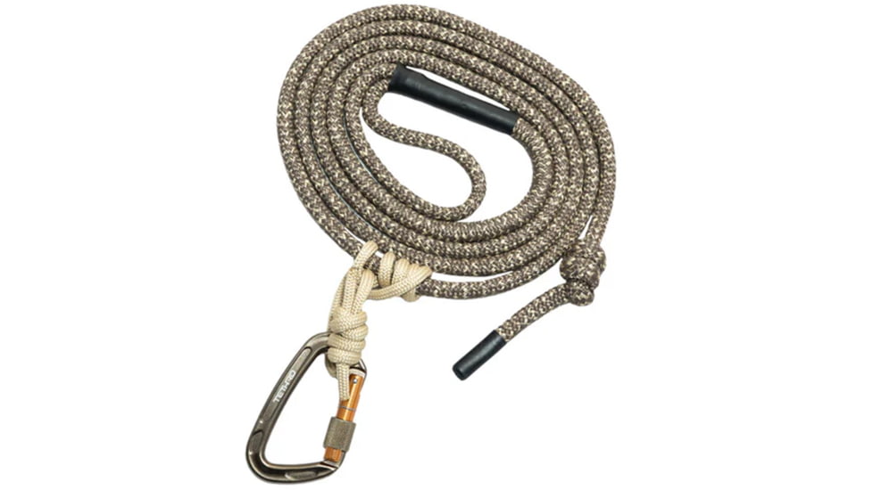 Tethrd Tree Tether Lineman Rope, 11mm, 8ft, Black, 11MM-BLK