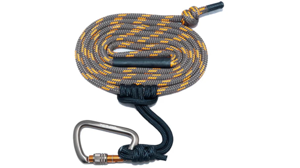 Tethrd Tree Tether Lineman Rope, 11mm, 8ft, Orange, 11MM-ORNG