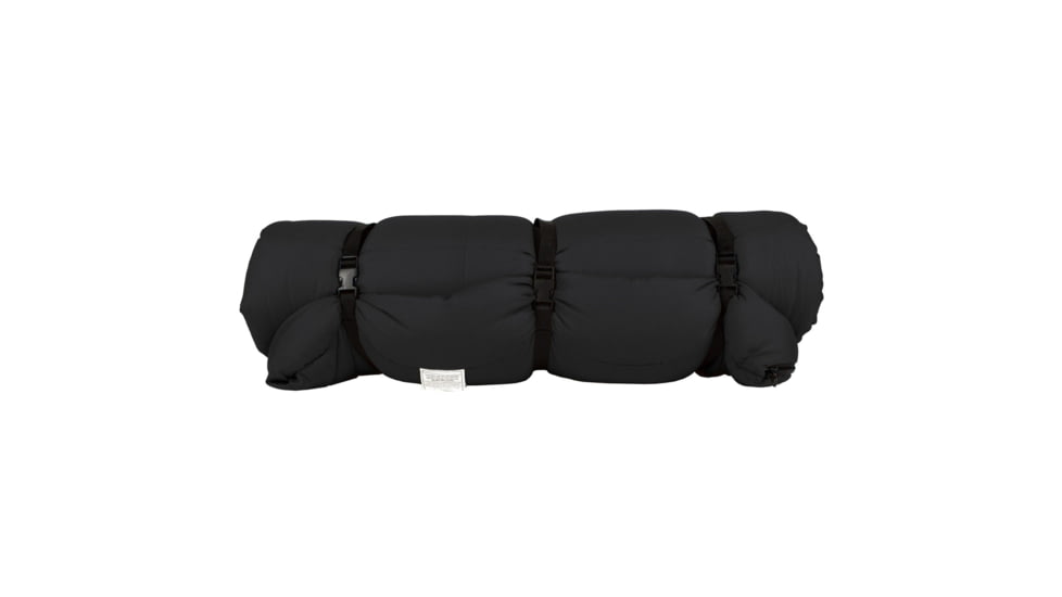 TETON Sports Bridger 0 F Canvas Sleeping Bag, Charcoal/Blue, Long, 10032