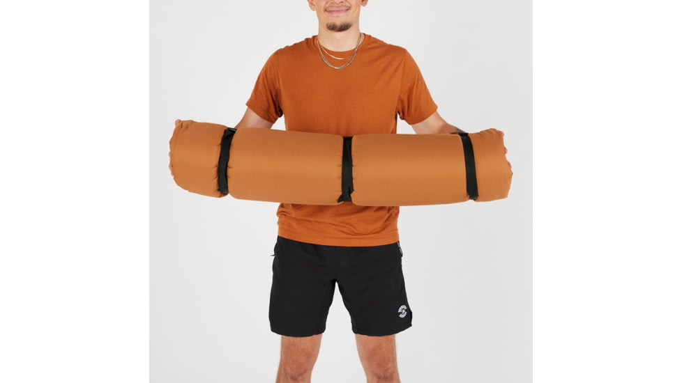 TETON Sports Bridger 0 F Canvas Sleeping Bag, Pecan/Fox, Long, 10031