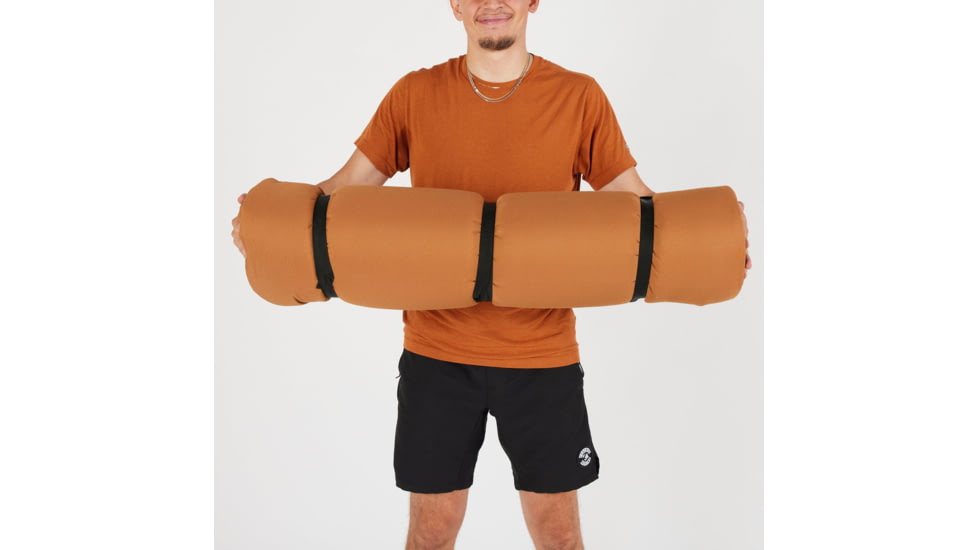 TETON Sports Bridger -20 F Canvas Sleeping Bag, Pecan/Fox, Long, 10021