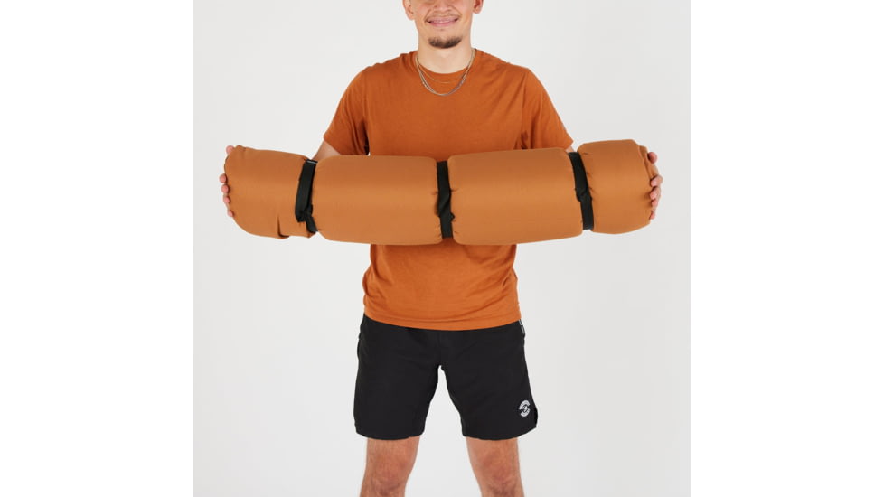 TETON Sports Bridger 20 F Canvas Sleeping Bag, Pecan/Fox, Long, 10051