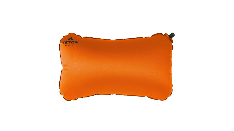 TETON Sports ComfortLite Self-Inflating Pillow, Orange, Regular, 1039