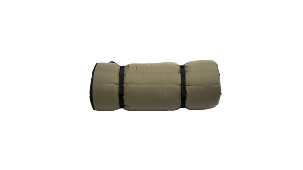 TETON Sports Evergreen 20 F Mammoth Double Sleeping Bag, Olive/Stone, Double-Wide, 2224LSOLST