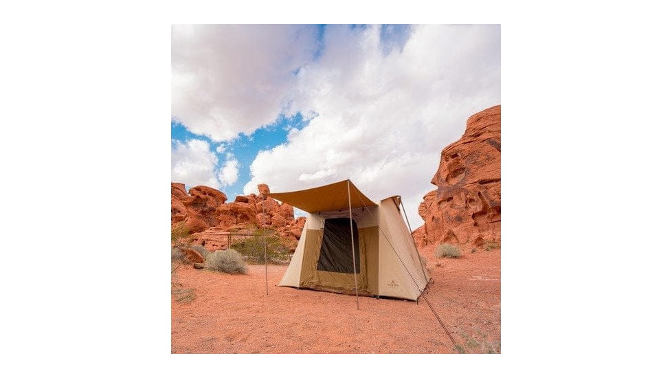 TETON Sports Mesa Canvas Tent, 4 Person, Brown, 2010