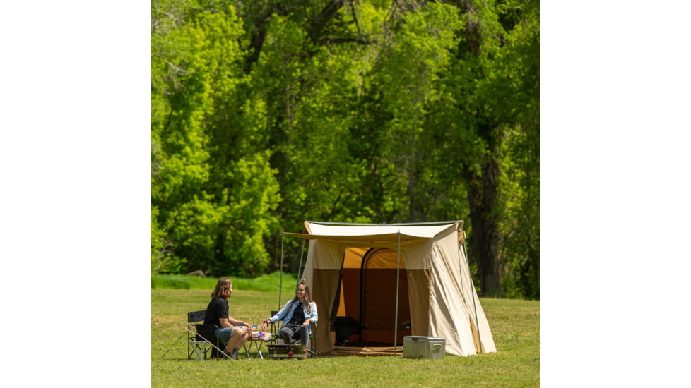 TETON Sports Mesa Canvas Tent, 4 Person, Brown, 2010