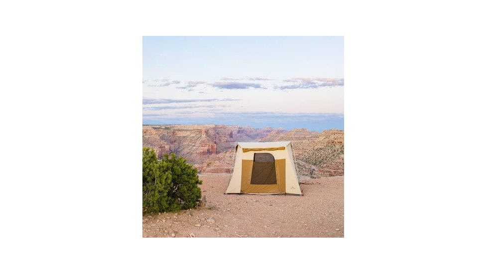 TETON Sports Mesa Canvas Tent, 4 Person, Brown, 2010