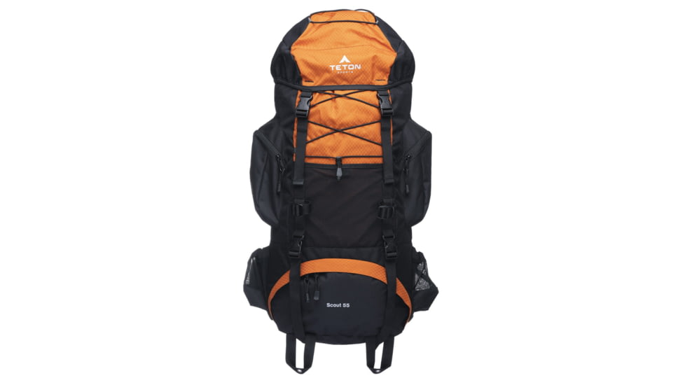TETON Sports Scout 55L Backpack, Burnt Orange, 2104SCBO