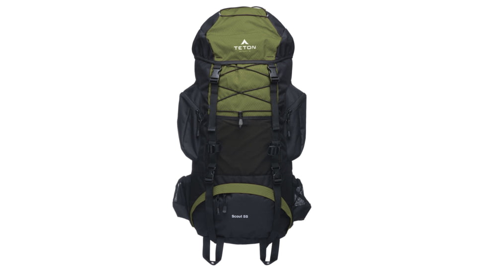 TETON Sports Scout 55L Backpack, Olive, 2104SCOL