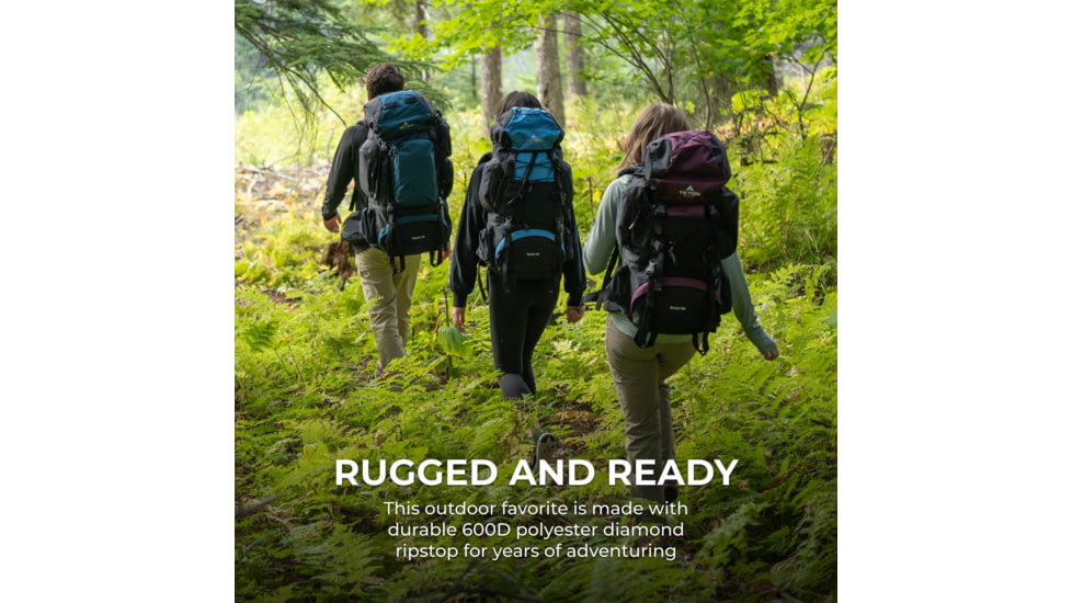 TETON Sports Scout 65L Backpack, Buck Brown, 2105SCBB