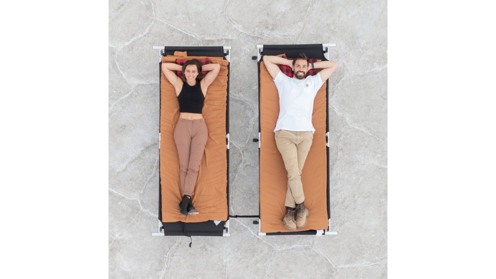 TETON Sports Universal XL Camp Cot Sleeping Pad, Brown, Extra Large, 131