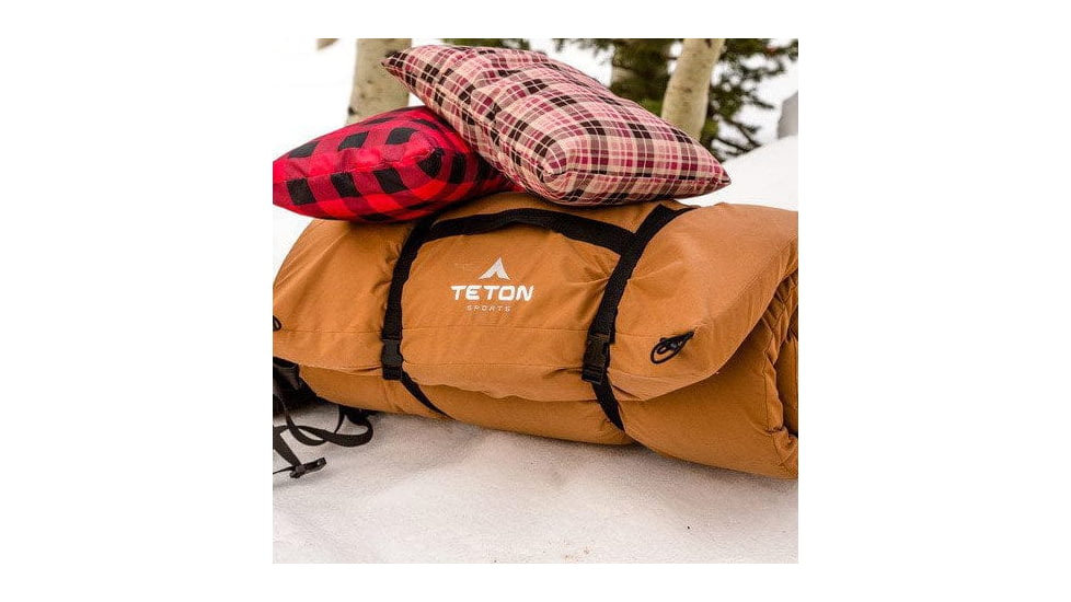 TETON Sports Universal XL Camp Cot Sleeping Pad, Brown, Extra Large, 131