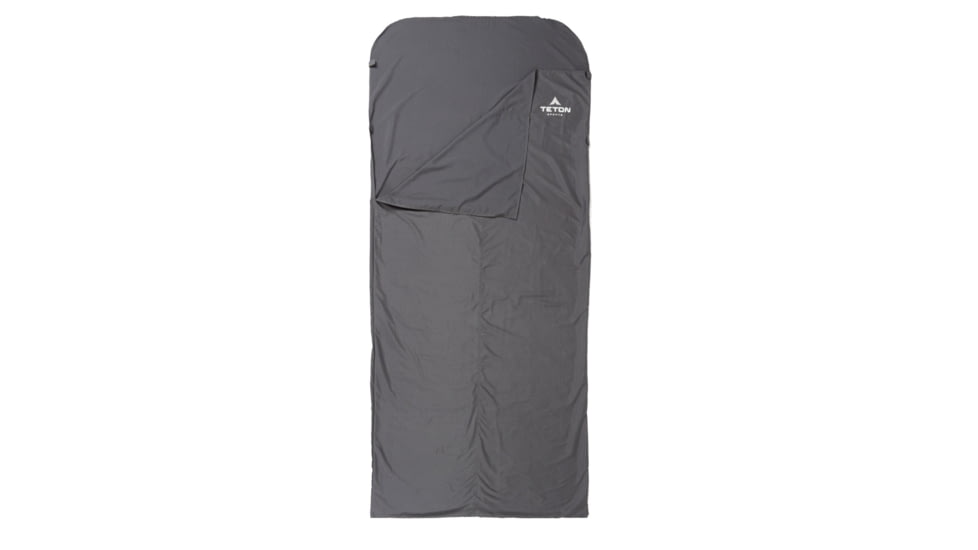 TETON Sports XL Sleeping Bag Liner, Grey, Extra Large, 179