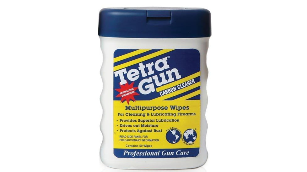 Tetra Gun Carbon Cleaner Wipes 50 ct, 105I