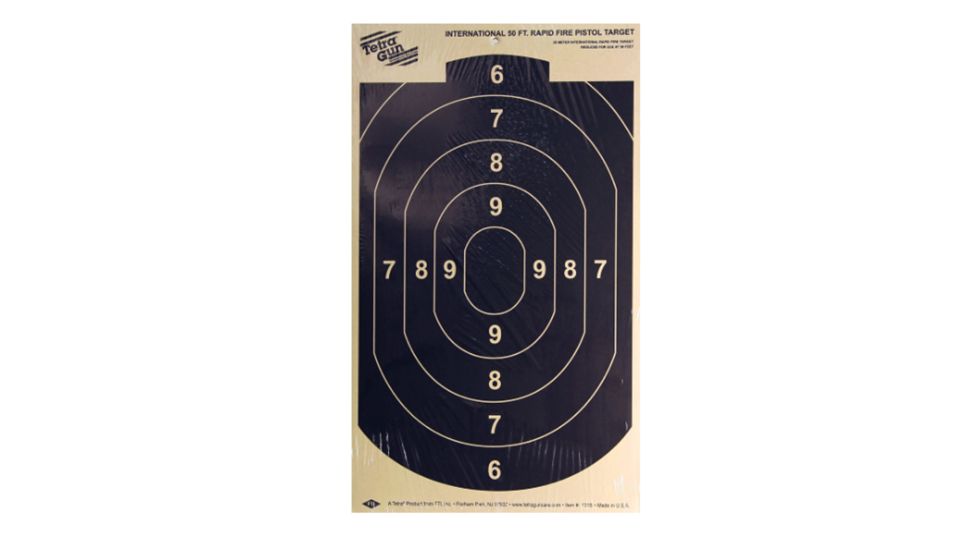 Tetra Gun International Rapid Fire Targets - 50 Feet TET1315I
