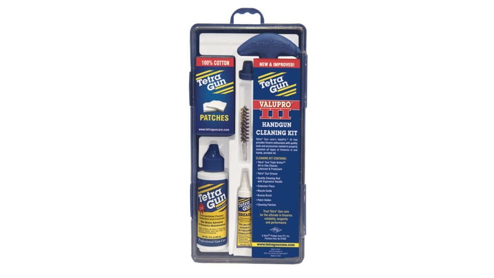 Tetra Gun Valupro III Handgun/Rifle Cleaning Kit .40-.41 Cal../10mm TET720I