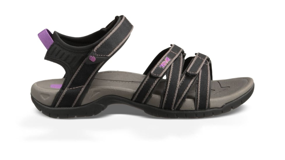 Teva Tirra Sandals - Womens, Black/Grey, 05, 4266-BKGY-05