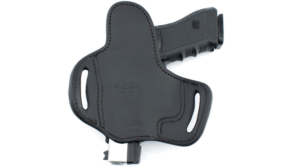 Texas 1836 Fort - Quick Draw OWB Holster, Right Hand, Smith &amp; Wesson M&amp;P 9 Shield, Smith &amp; Wesson M&amp;P 40 Shield, SIG Sauer P365, Black, TX-EP-BH2-1010