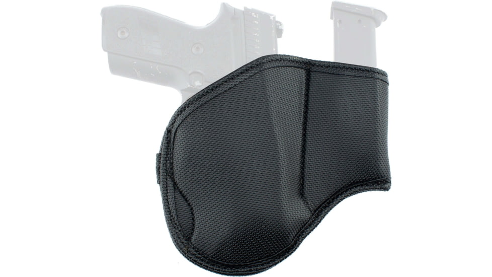 Texas 1836 GECKO IWB Holster w/ Magazine Carrier, Right Hand, Most Small Frames 380s 2.75in, With No Attachment, Black, GECKO MC-720