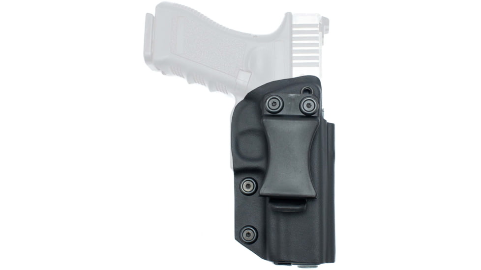 Texas 1836 KYDEX Disruptor - Taco Style IWB Holster, Right Hand, Taurus PT111 G2, Taurus PT140 G2, With No Attachment, Black, DTR-155