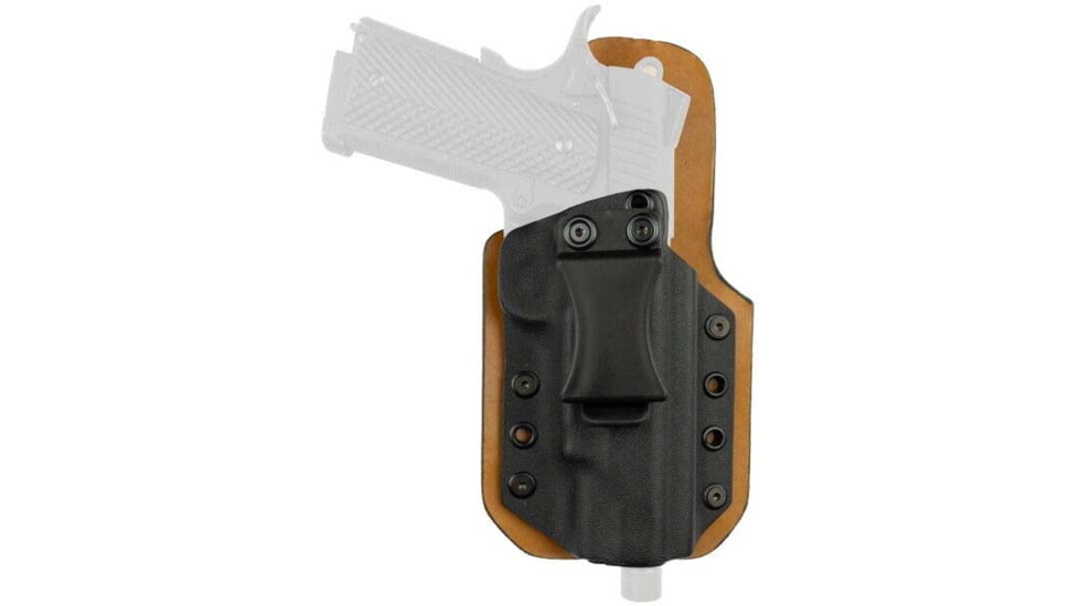 Texas 1836 The Venturer IWB Kydex Holster, Taurus G3/G3C, Right Hand, Black/Brown, Venturer-1265
