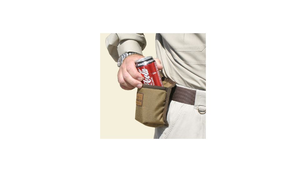 Texas Hunt Co All Terrain Beverage Holster for Belt, AMW American Walnut 200210215