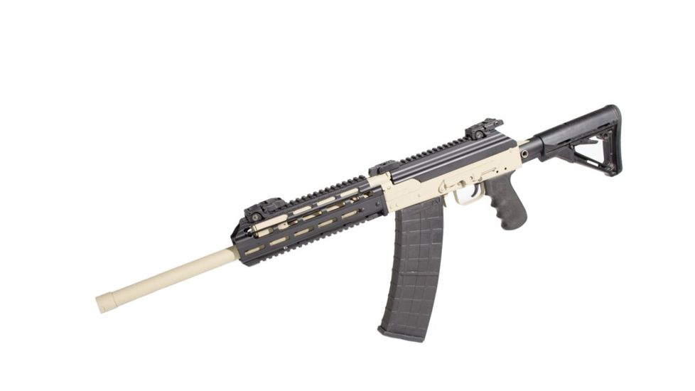 Texas Weapon Systems Short Top Hand Guard, Gen-3, MLOK Compatible, Saiga-12, Black, 34334
