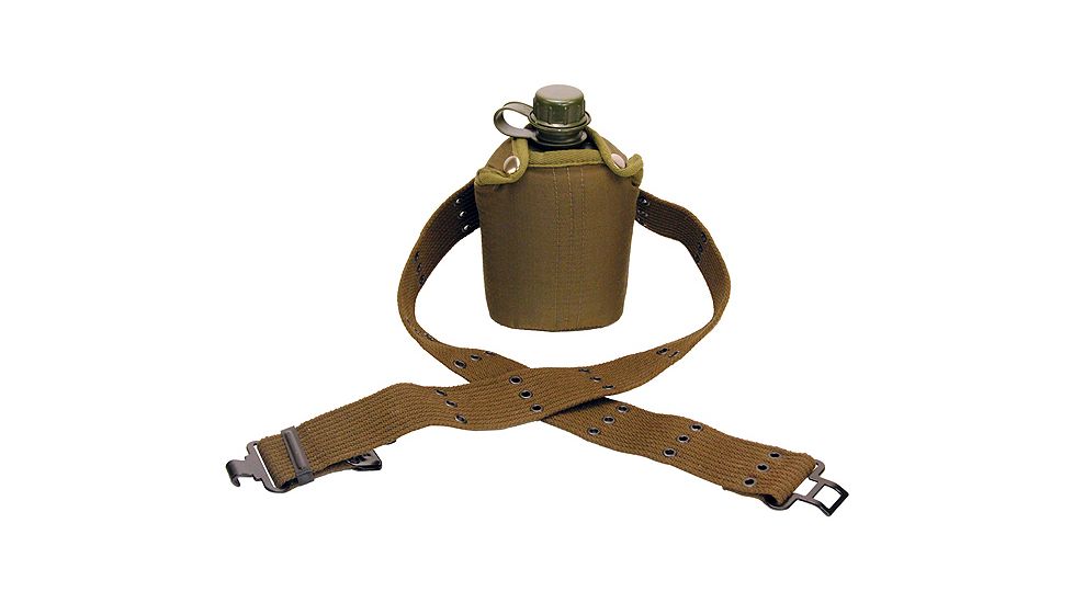 Texsport 1 Qt. Poly Canteen, Cover and Belt Set TX16380