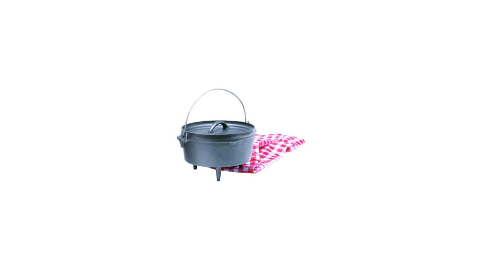 Texsport Cast Iron 20 qt Dutch Oven w/Legs 14487