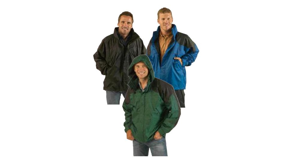 Texsport Jacket, Rain Breathable Blue L 33713TEX