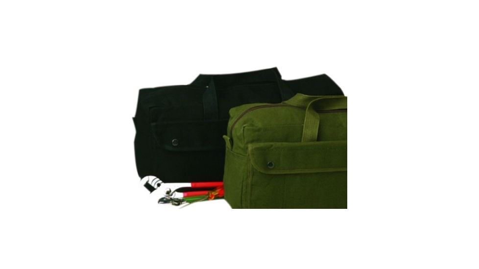 Texsport Luggage Case for Tools, Black, Canvas, 19" X 9" X 6" 11821TEX