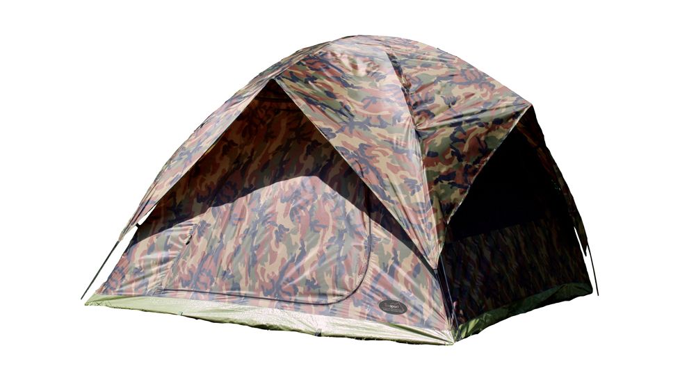 Texsport Square Dome Tent Camouflage Headquarters 167722