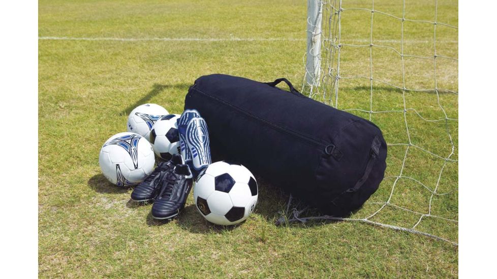 Texsport Zippered Canvas Duffle Bags 50in. x 30in., Black 10431