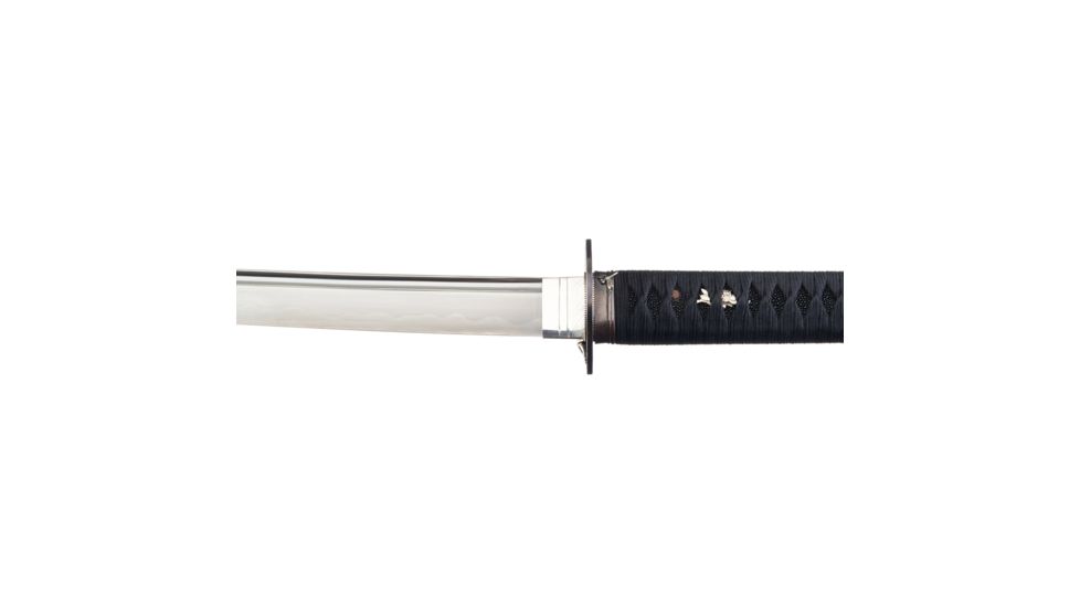 Thaitsuki Nihonto Tonbo Sanmai Katana Limited Edition, 29in Hand Forged And Folded High Carbon Steel Blade, Blackened Copper Tsuba With Silver Dragonfly, S04LE