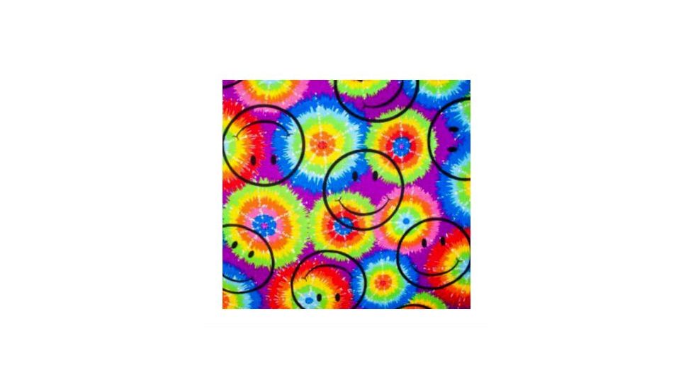 Carolina Manufacturing Smiley Face Tie-Dye, Smiley Face Tie-Dye, BAN-B22RET-000223