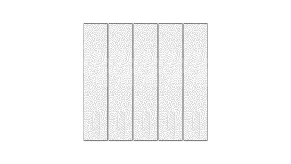 The Bowtique Arrow Wraps - Ant Farm, WRP-ANTFARM-5.5-WHT