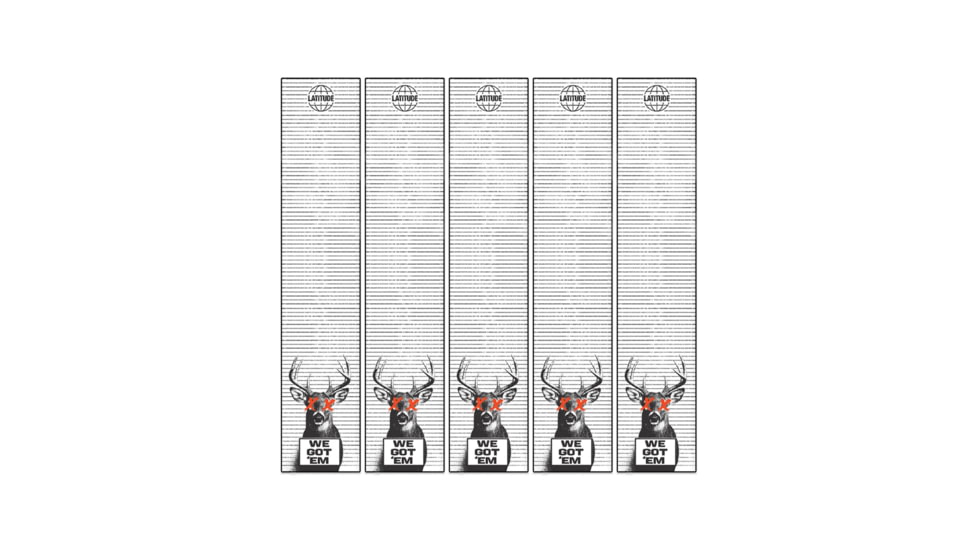 The Bowtique Arrow Wraps - Deer, WRP-DEER-4-WHT