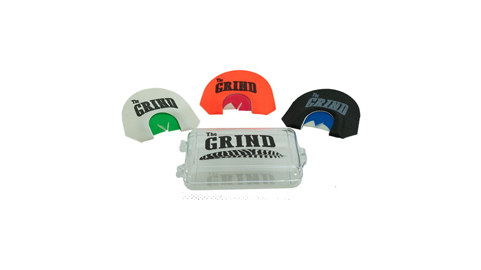 The Grind Outdoors 3 Pk Mouth Calls, 3 Color, TG8604