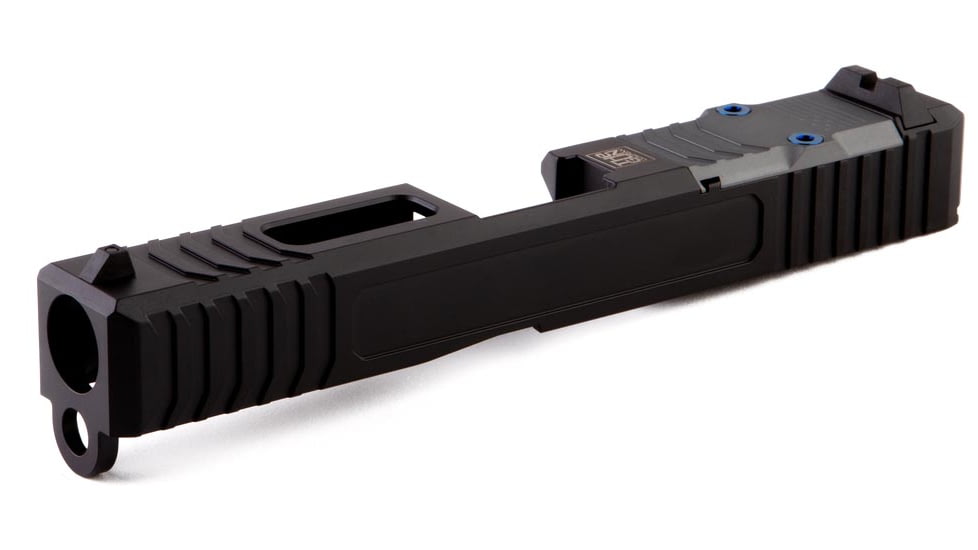 The Gun Company Combat Duty LVL-1 Glock 19 Gen 3 No Side Windows Stripped Slide, Black, TGC-BLK-G3-NW-S