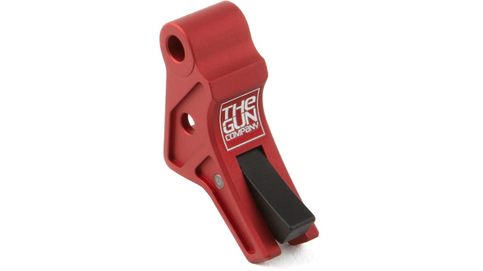 The Gun Company CZ P10C Trigger, Red/Black, TGC-CZ-TRG-C-RED /BLK
