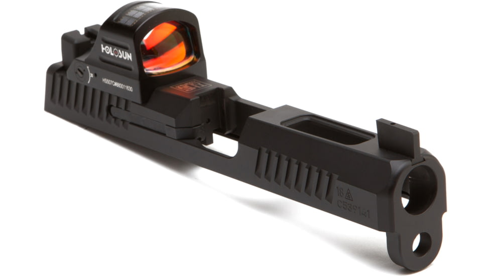 The Gun Company CZ Type 1 No Barrel Slide, Combat Duty Black, TGC-CZP10C-TYPE