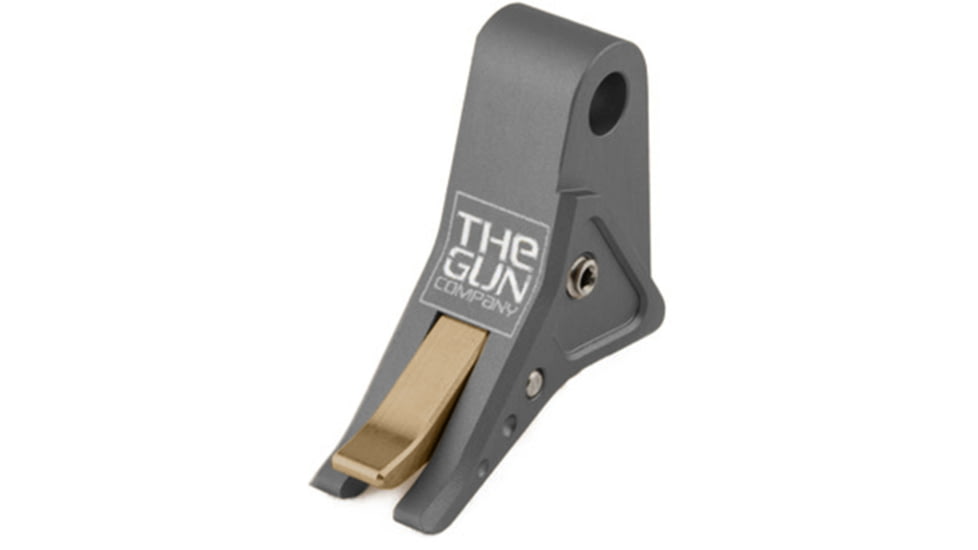 The Gun Company Gen 1-5 SS Trigger, Gray Shoe/FDE Safety, Gray/FDE, TGC-SS-TRG-GRY-FDE