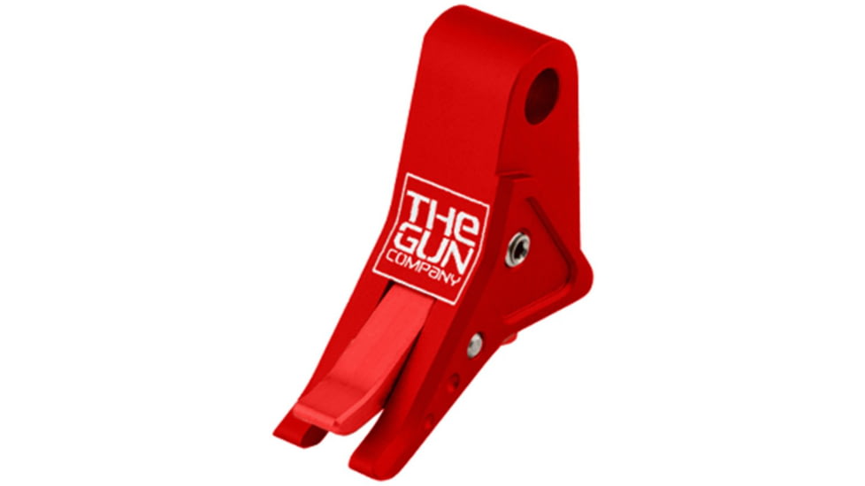 The Gun Company Gen 1-5 SS Trigger, RED Shoe/Red Safety, RED/Red, TGC-SS-TRG-RED-RED